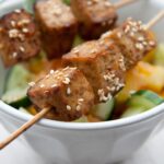 Vegan Teriyaki Tofu Skewers
