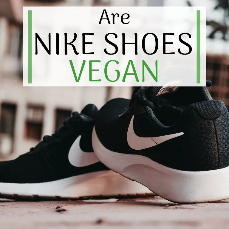 are nike shoes vegan