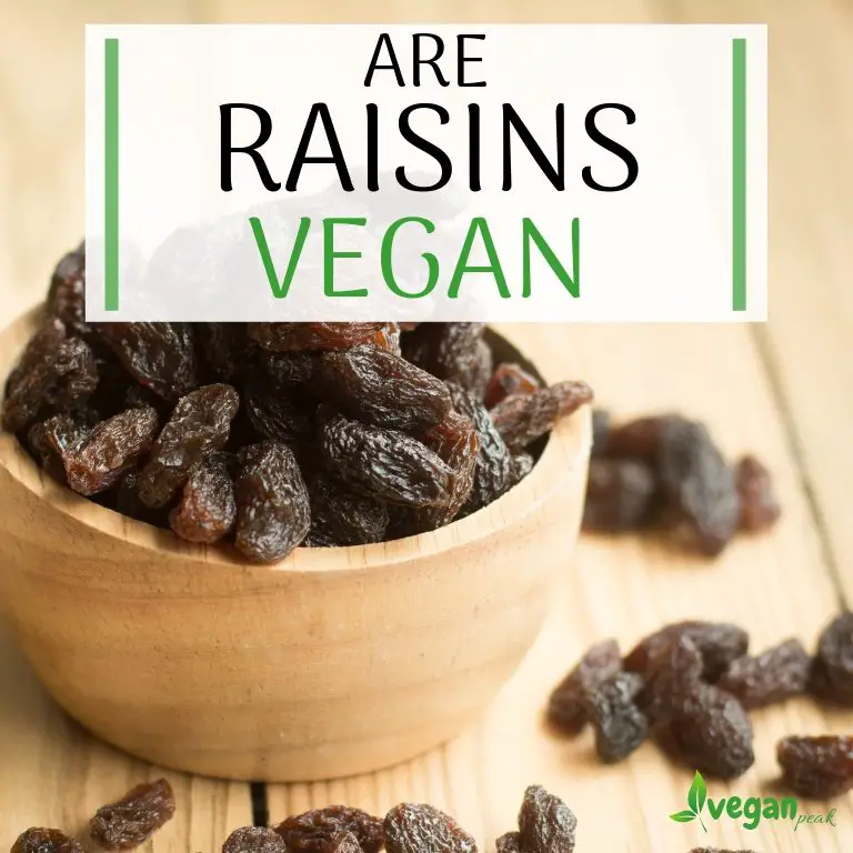 are raisins vegan