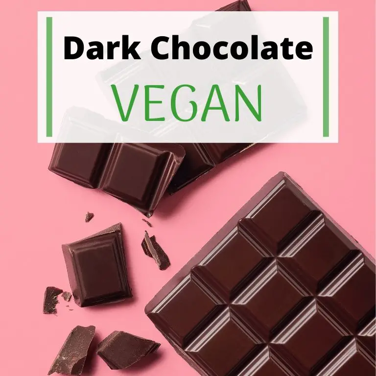 is dark chocolate vegan