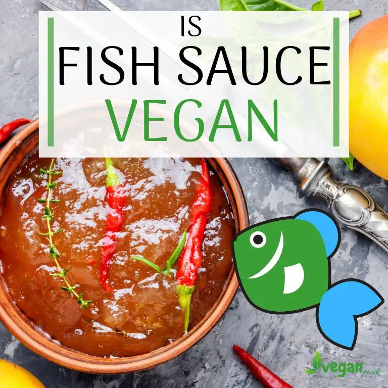 is fish sauce vegan