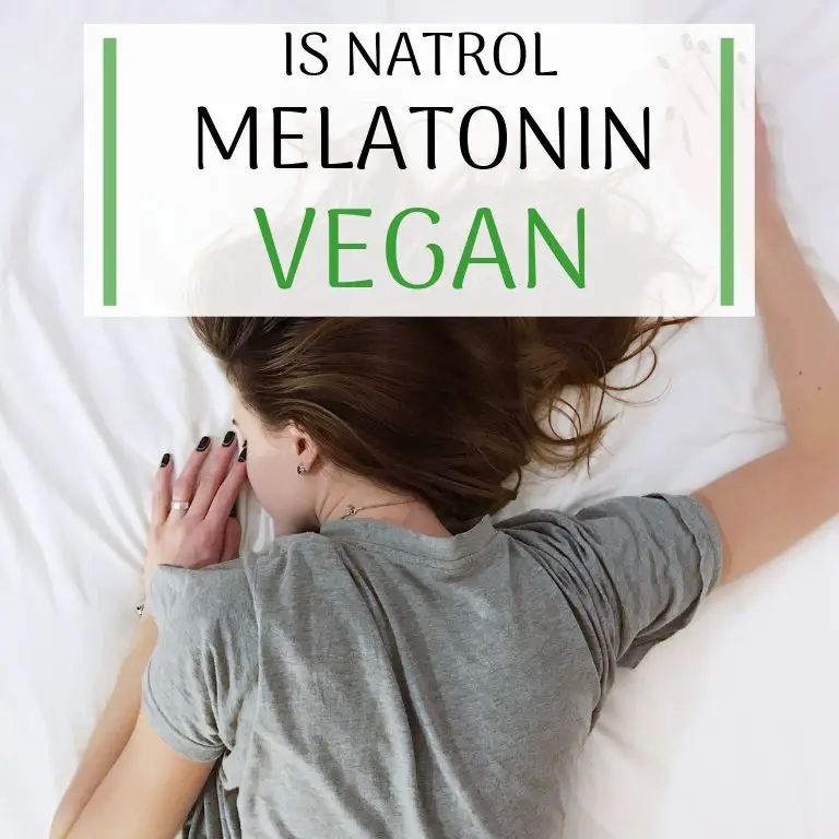 is natrol melatonin vegan