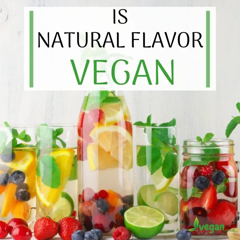 is natural flavor vegan