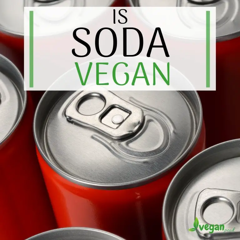 is soda vegan