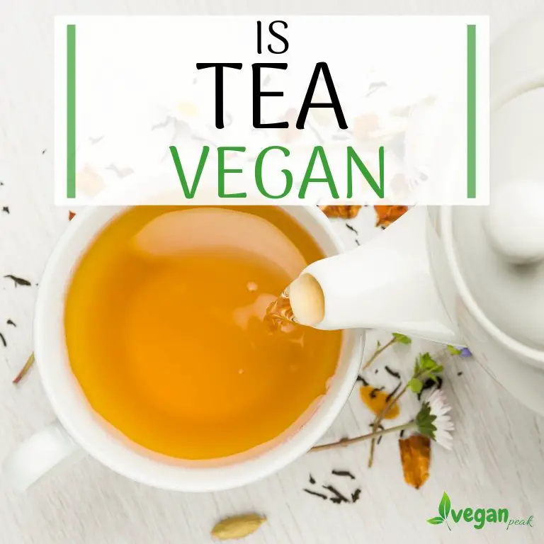 is tea vegan