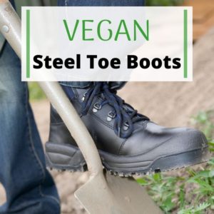 vegan composite toe boots